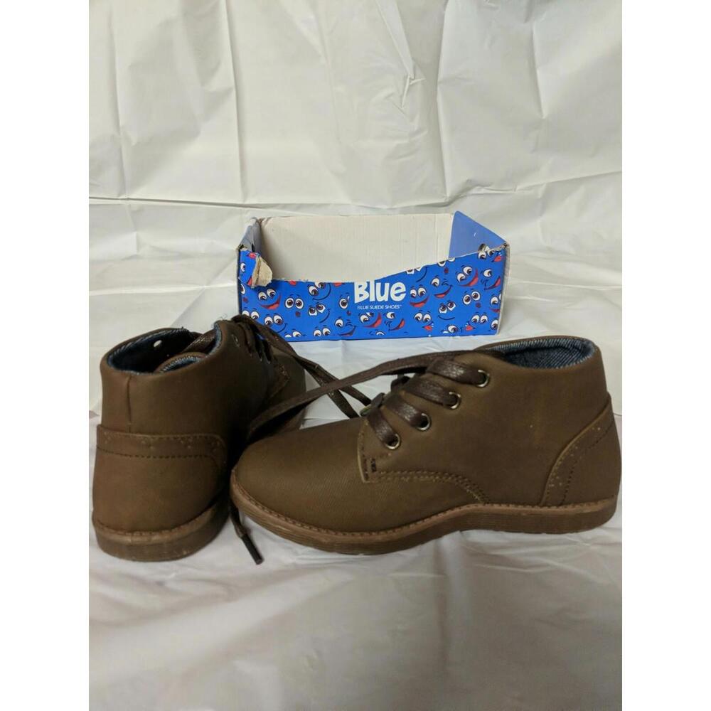 Blue Suede Shoes beneli chukka size 12 boys shoe ~ #195